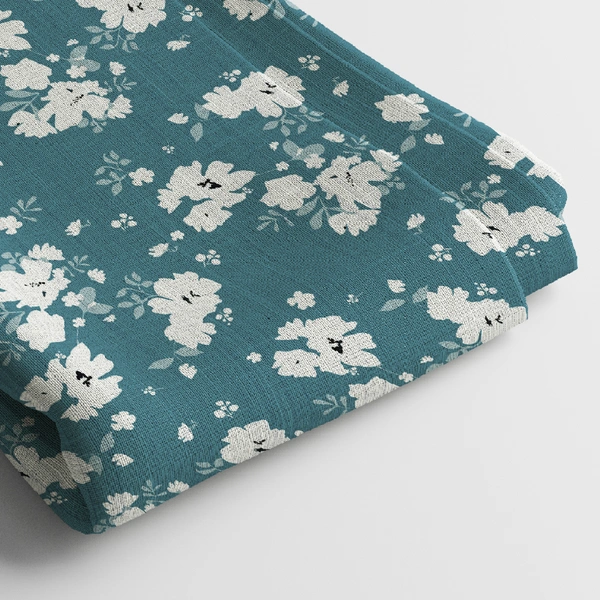 Arihant Creations Poly Cotton Digital Printed Fabric - Poly Cotton