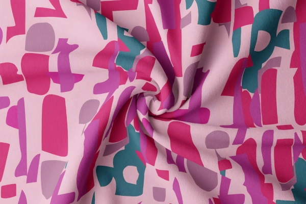 Arihant Creations Rayon Digital Print Fabric 2.5 MTR | 44 Width, Unstitched, Poly Blend - Rayon 2.5 MTR