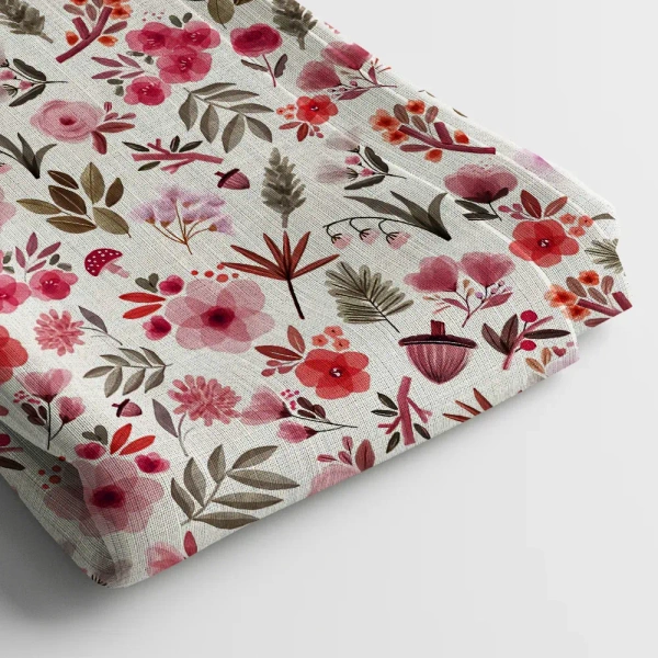 Arihant Creations Muslin Digital Printed Fabric  | Poly Blend, 44 Width, Unstitched - Muslin