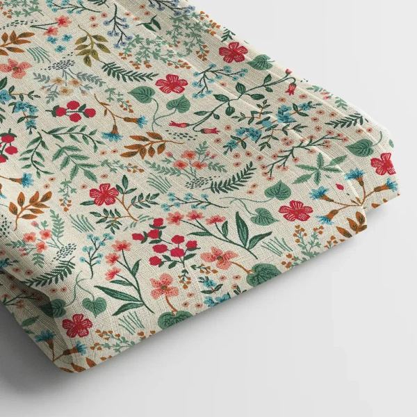Arihant Creations Muslin Digital Printed Fabric  | Poly Blend, 44 Width, Unstitched - Muslin