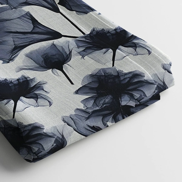 Arihant Creations Japan Satin Digital Print Fabric 2.5 MTR | 44 Width, Poly Blend - Japan Satin 2.5 MTR
