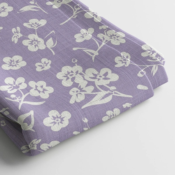 Arihant Creations Poly Cotton Digital Print Fabric  | Unstitched, 44 Width - Poly Cotton