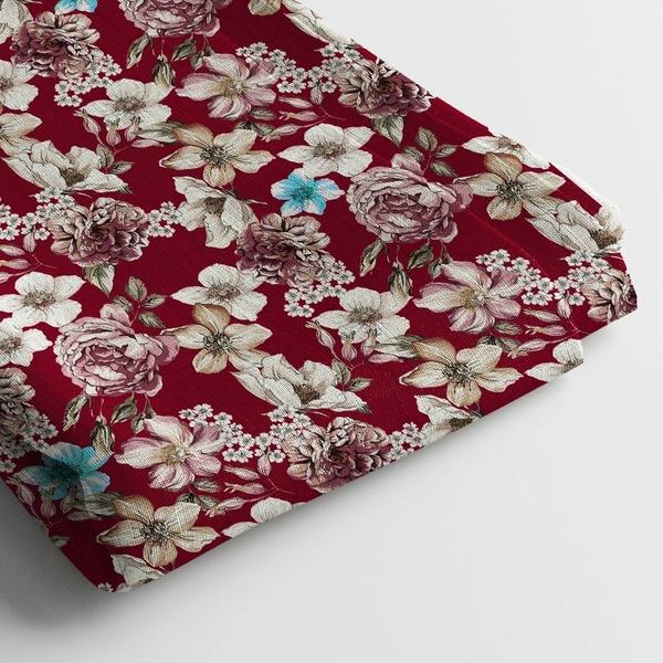 Arihant Creations Soft Crepe Digital Print Fabric, 44 Inches Width,  Lightweight - American Crepe