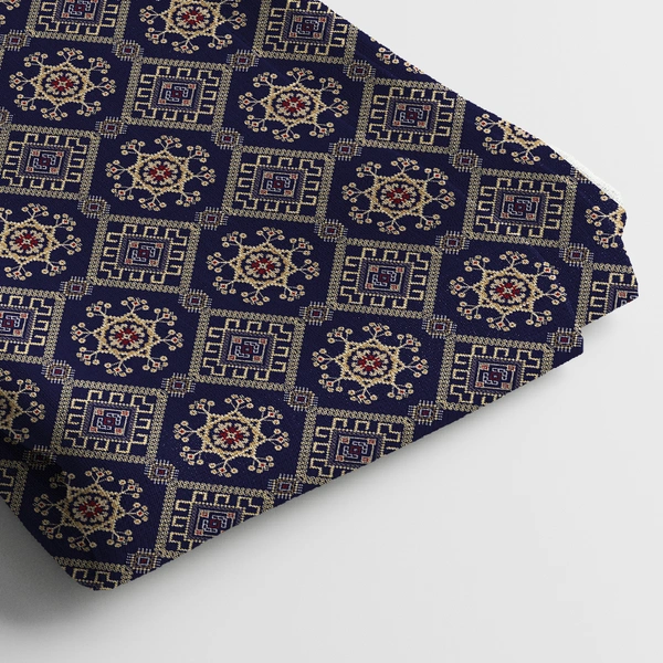 Arihant Creations Modal Satin Digital Printed Fabric | 44 Width, Unstitched - Modal Satin