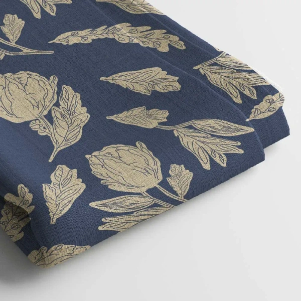 Arihant Creations Poly Cotton Digital Printed Fabric, 44 Inches, Soft & Lightweight For Women Clothing - Poly Cotton