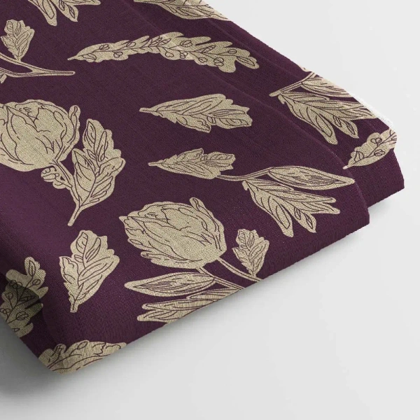 Arihant Creations Poly Cotton Digital Printed Fabric, 44 Inches, Soft & Lightweight For Women Clothing - Poly Cotton