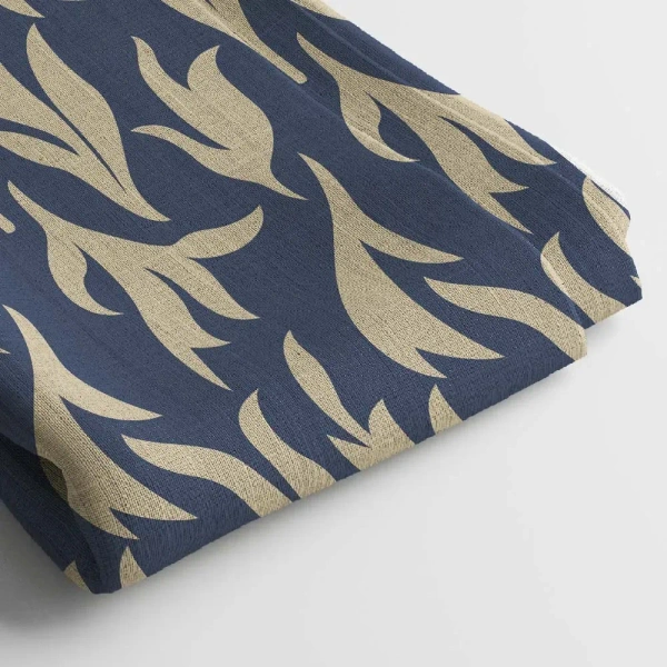 Arihant Creations Muslin Digital Printed Fabric  | Poly Blend, 44 Width, Unstitched, Soft, Lightweight - Muslin