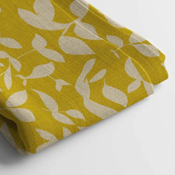 Arihant Creations Linen Cotton Digital Print Fabric  | 44 Width, Unstitched, Poly Blend - Linen
