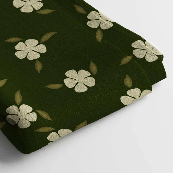 Arihant Creations Georgette Digital Print Fabric  | 44 Width, Unstitched - Georgette
