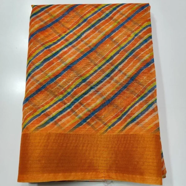 Arihant Creations Lehariya Digital Print Cotton Saree Manufacturer & Wholesaler
