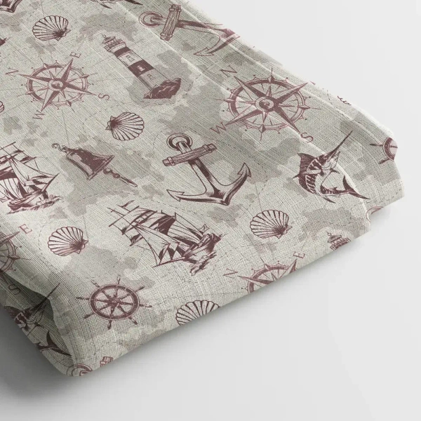 Arihant Creations Muslin Digital Printed Fabric  | Poly Blend, 44 Width, Unstitched - Muslin