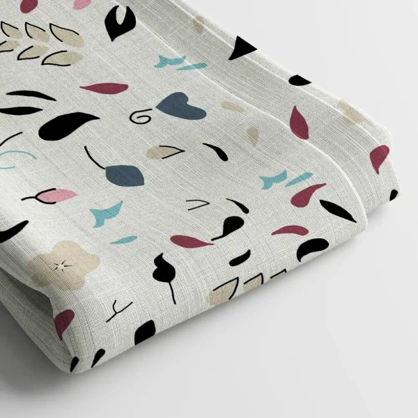 Arihant Creations Crepe Digital Print Fabric  | 44 Width, Unstitched - American Crepe