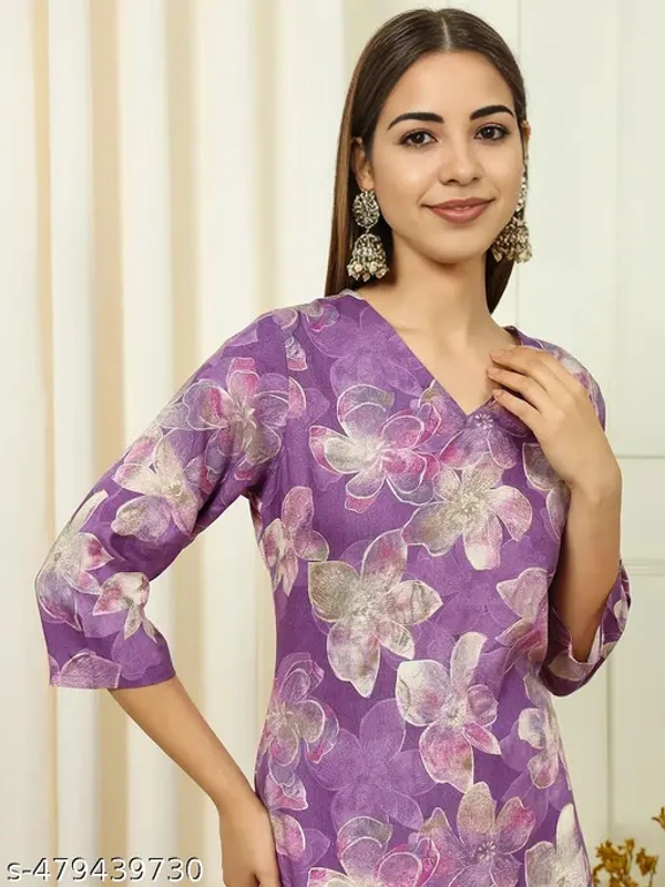 Arihant Creations Women's Viscose Rayon Foil Printed Kurta, Comfortable - Extra Large (XL)