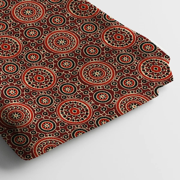 Arihant Creations Modal Satin Digital Printed Fabric | 44 Width, Unstitched - Modal Satin