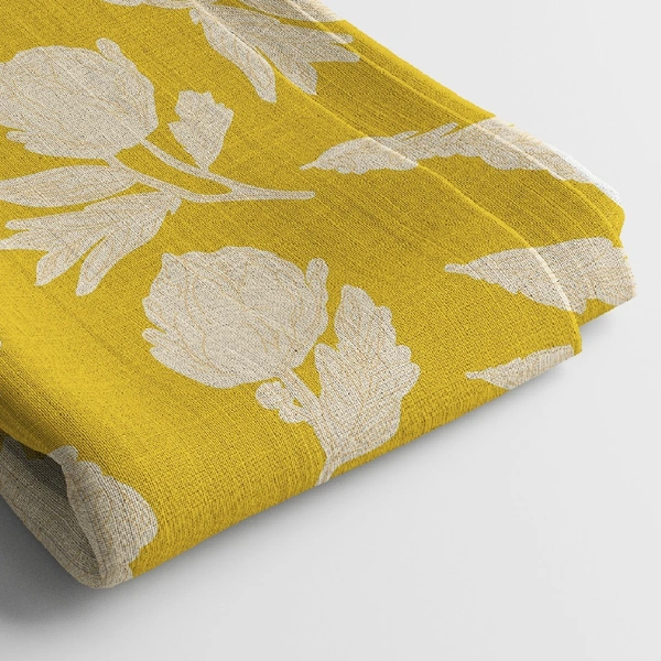 Arihant Creations Poly Cotton Digital Printed Fabric, 44 Inches, Soft & Lightweight For Women Clothing - Poly Cotton