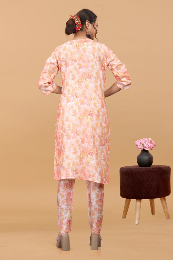 Arihant Creations Women's Cotton Digital Printed Co-Ord Set - Breathable, Stylish & Ready-to-Wear - Large (L), Large (L)