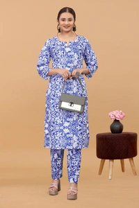 Arihant Creations Women's Cotton Digital Printed Co-Ord Set - Stylish, Breathable & Ready-to-Wear - XL