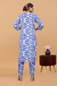 Arihant Creations Women's Cotton Digital Printed Co-Ord Set - Stylish, Breathable & Ready-to-Wear - Large (L), Large (L)