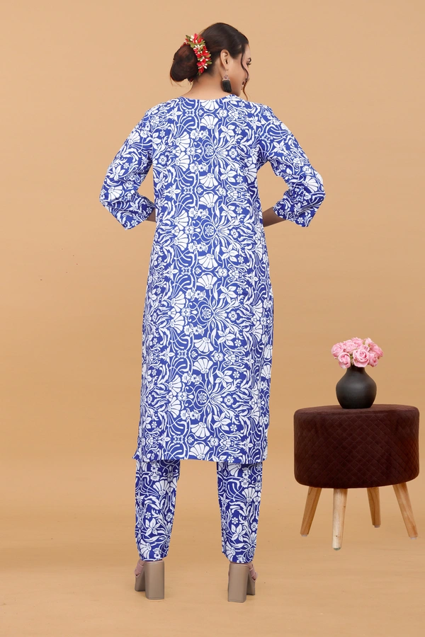Arihant Creations Women's Cotton Digital Printed Co-Ord Set - Stylish, Breathable & Ready-to-Wear - Large (L), Large (L)