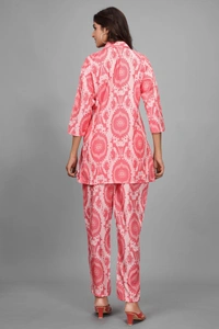 Arihant Creations Women's Heavy Rayon Printed Co-Ord Set - Stylish & Comfortable - Extra Large (XL), Extra Large (XL)