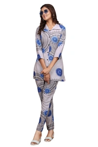 Arihant Creations Women's Heavy Rayon Printed Co-Ord Set - Stylish & Comfortable - Extra Large (XL), Extra Large (XL)