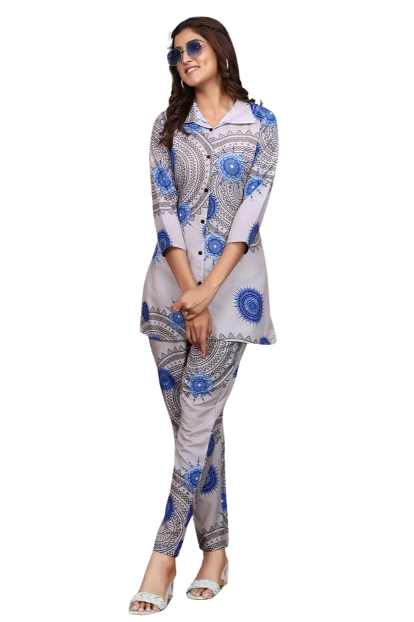 Arihant Creations Women's Heavy Rayon Printed Co-Ord Set - Stylish & Comfortable - Extra Large (XL), Extra Large (XL)