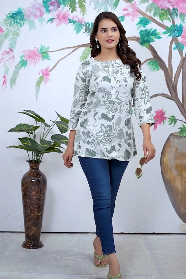 Arihant Creations Women's Rayon Casual Top - Soft & Stylish - Extra Large (XL), Extra Large (XL)