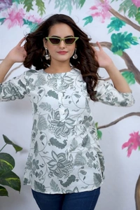 Arihant Creations Women's Rayon Casual Top - Soft & Stylish - Extra Large (XL), Extra Large (XL)