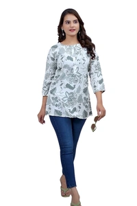 Arihant Creations Women's Rayon Casual Top - Soft & Stylish - Extra Large (XL), Extra Large (XL)