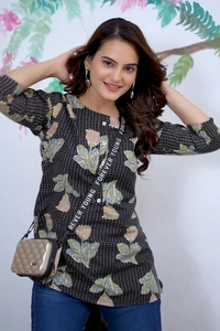 Arihant Creations Women's Rayon Casual Top - Soft & Stylish - Extra Large (XL), Extra Large (XL)