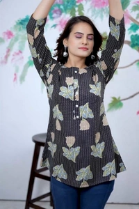 Arihant Creations Women's Rayon Casual Top - Soft & Stylish - Extra Large (XL), Extra Large (XL)