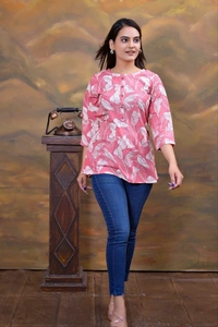 Arihant Creations Women's Rayon Casual Top - Soft & Stylish - Double XL (XXL), Double XL (XXL)