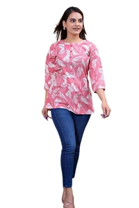 Arihant Creations Women's Rayon Casual Top - Soft & Stylish - Double XL (XXL), Double XL (XXL)
