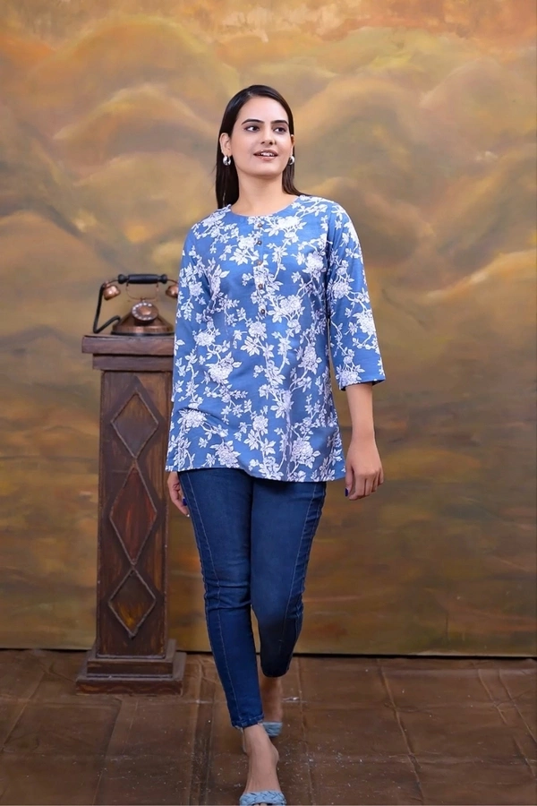 Arihant Creations Women's Rayon Casual Top - Soft & Stylish - Extra Large (XL), Extra Large (XL)