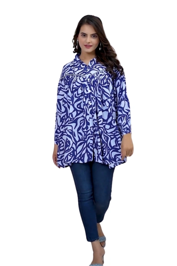 Arihant Creations Women's Rayon Casual Top - Soft & Stylish - Extra Large (XL), Extra Large (XL)