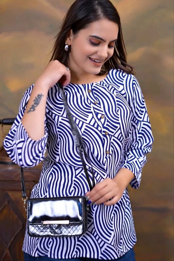 Arihant Creations Women's Rayon Casual Top - Soft & Stylish - Extra Large (XL), Extra Large (XL)