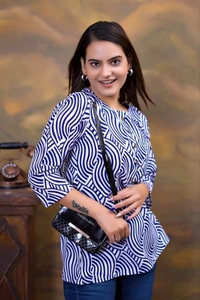 Arihant Creations Women's Rayon Casual Top - Soft & Stylish - Extra Large (XL), Extra Large (XL)