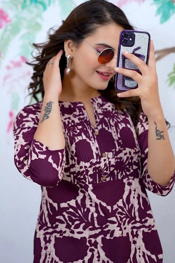 Arihant Creations Women's Rayon Casual Top - Soft & Stylish - Double XL (XXL), Double XL (XXL)