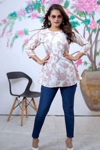 Arihant Creations Women's Rayon Casual Top - Soft & Stylish - Extra Large (XL), Extra Large (XL)