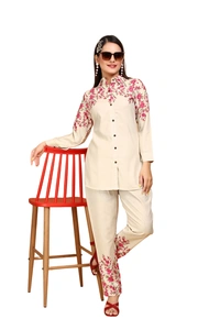 Arihant Creations Women's Rayon Co-ord Set - TRENDING, Soft, Stylish - Extra Large (XL), Extra Large (XL)