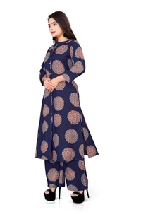 Arihant Creations Women's Rayon Long Co-Ord Set - Elegant & Comfortable - Extra Large (XL), Extra Large (XL)