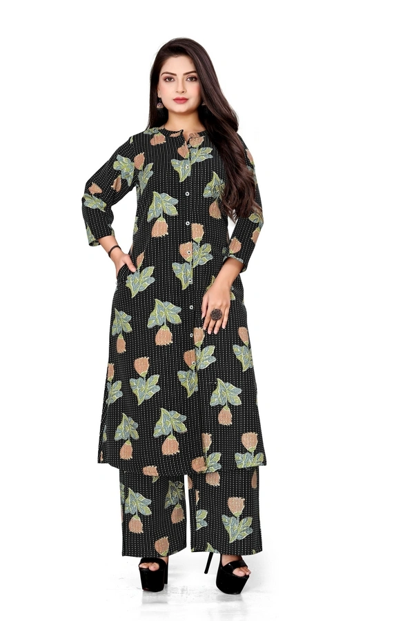 Arihant Creations Women's Rayon Long Co-Ord Set - Elegant & Comfortable - Extra Large (XL), Extra Large (XL)