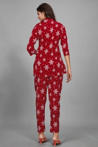 Arihant Creations Women's Rayon Printed Co-Ord Set - Stylish & Comfortable - Extra Large (XL), Extra Large (XL)