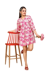 Arihant Creations Women's Rayon Western Top - Stylish & Comfortable - Large (L), Large (L)