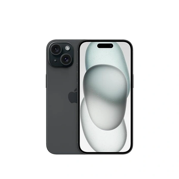 Apple Refurbished Apple iPhone 15 (128GB) - Black