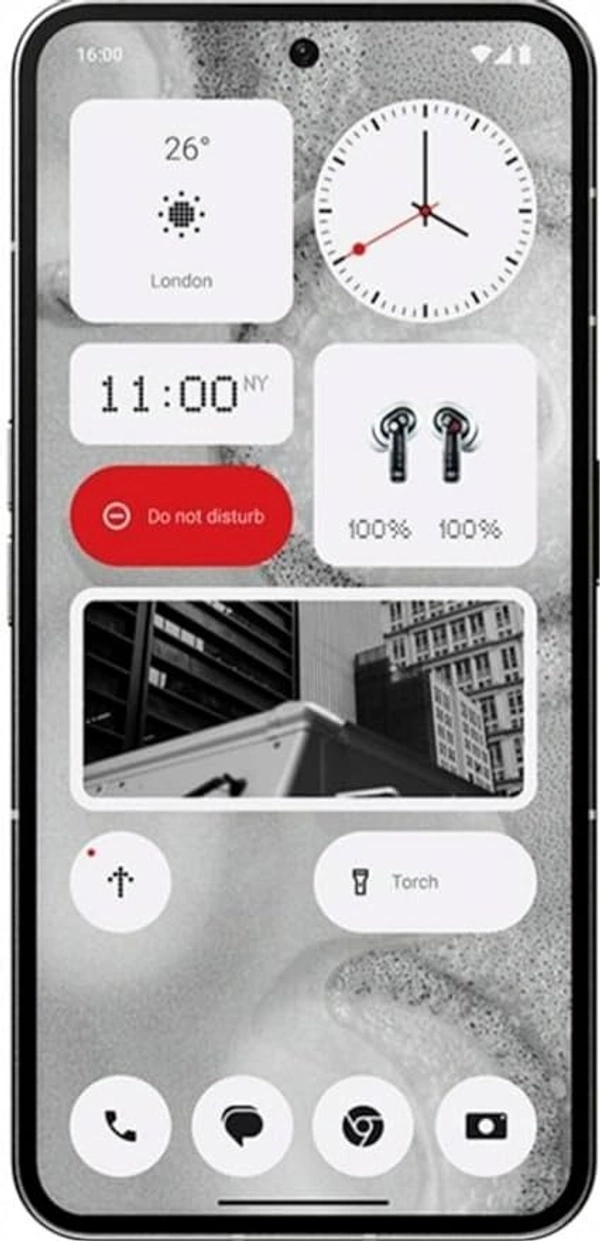 Nothing Refurbished Nothing Phone (2) 5G (White) - 12 GB RAM, 256 GB Storage