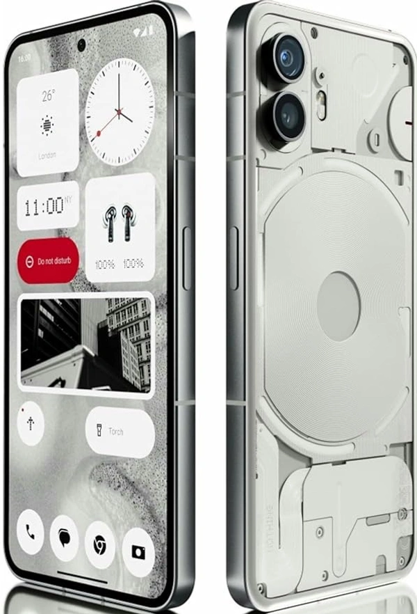 Nothing Refurbished Nothing Phone (2) 5G (White) - 12 GB RAM, 256 GB Storage