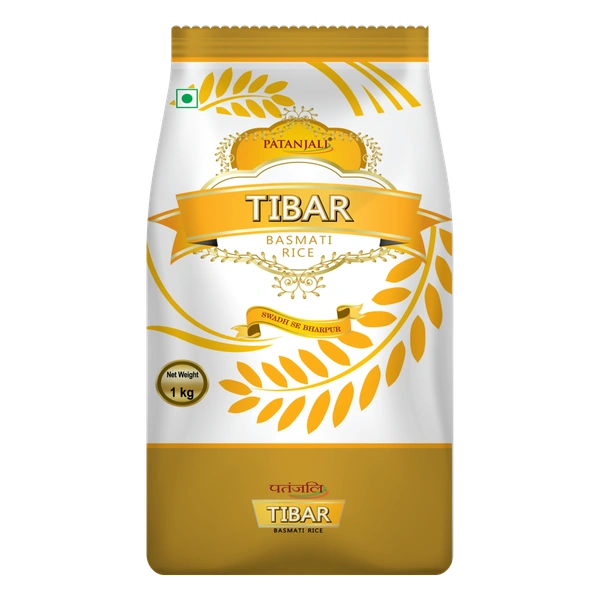 Patanjali Tibar Basmati Rice - 1 kg