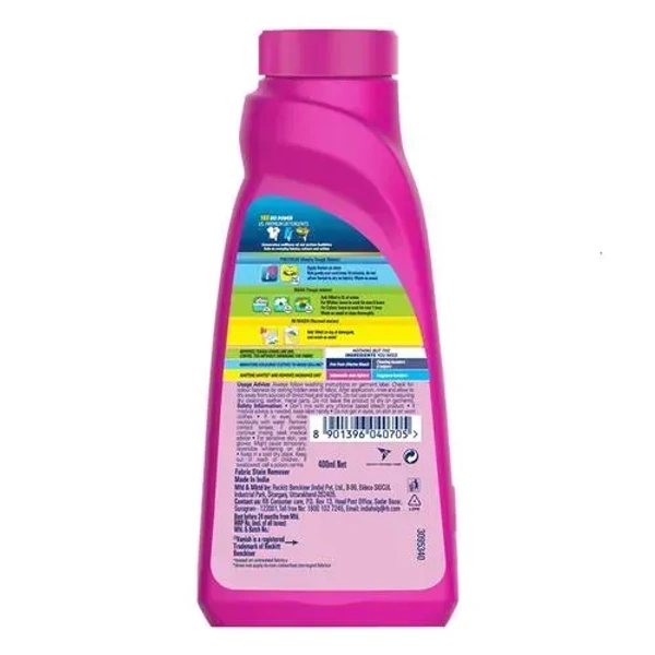 Vanish Oxi Action All In One Stain Remover Detergent Liquid, 400 ml - 400 ml