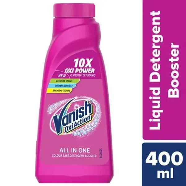 Vanish Oxi Action All In One Stain Remover Detergent Liquid, 400 ml - 400 ml